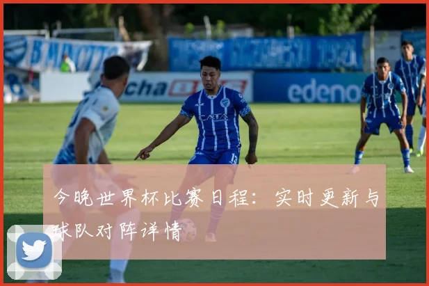 今晚世界杯比赛日程：实时更新与球队对阵详情